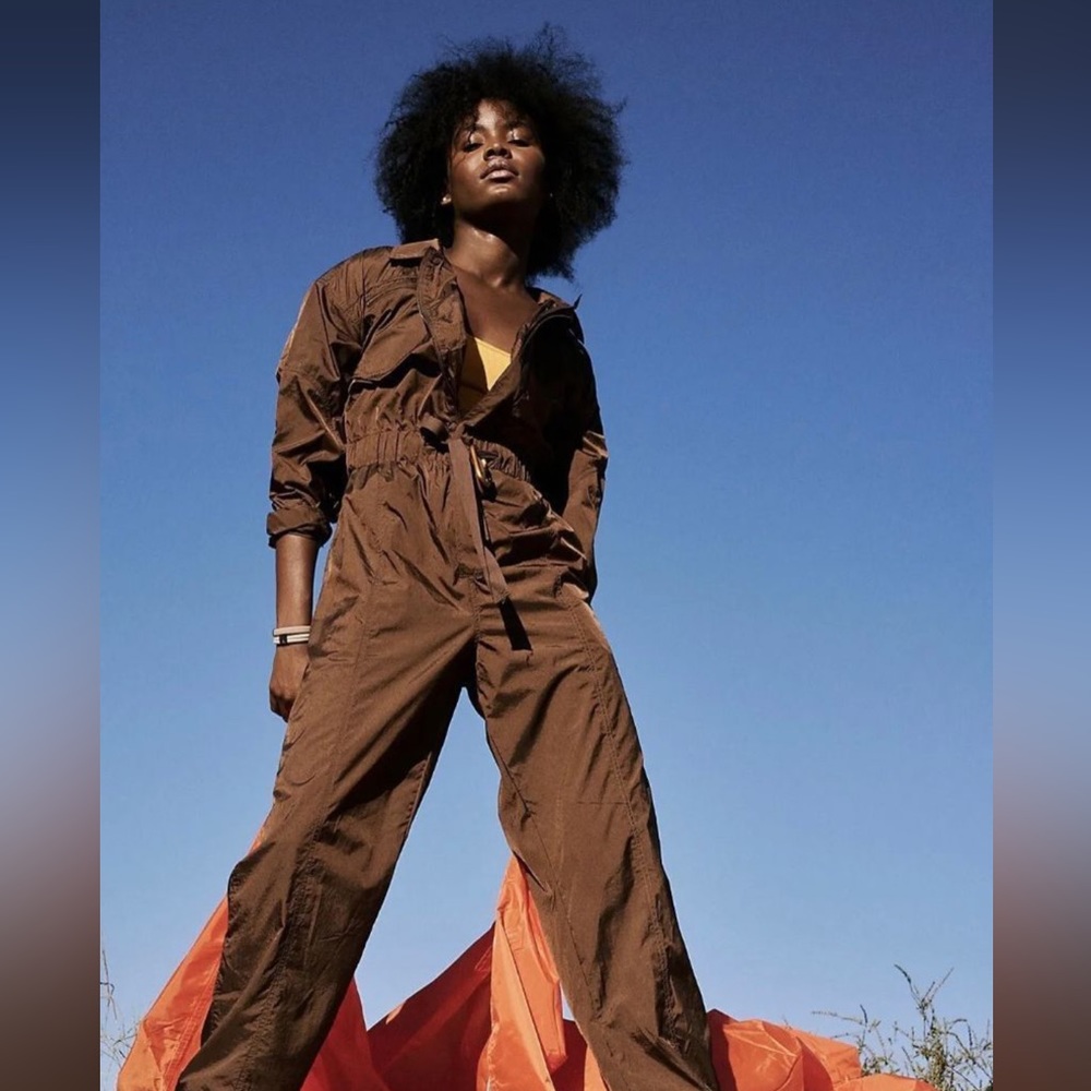 Free People golden hour jumpsuit nwt